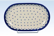 Hndmalet fad 27,5 cm - Nostalgi 8