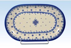 Hndmalet fad 27,5 cm - Nostalgi c8