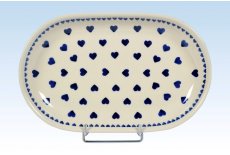 Hndmalet fad 27,5 cm - Nostalgi 10