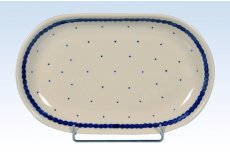 Hndmalet fad 27,5 cm - Nostalgi 9