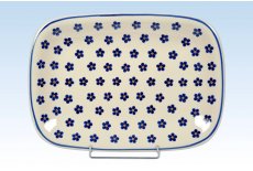 Hndmalet fad 33,5 cm - Nostalgi 6