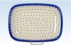 Hndmalet fad 33,5 cm - Nostalgi 8