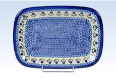 Hndmalet fad 33,5 cm - Nostalgi c27