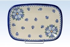 Hndmalet fad 33,5 cm - Nostalgi c28