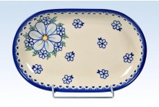 Hndmalet fad 27,5 cm - Nostalgi c28