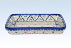 Hndmalet fad 30 cm - Nostalgi b211