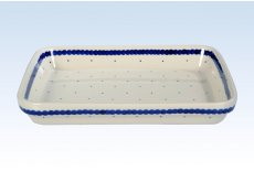 Hndmalet fad 30 cm - Nostalgi 9