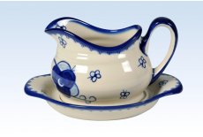 Sovseskål med fad 0,7 l Art Blue 295