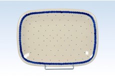 Hndmalet fad 33,5 cm - Nostalgi 9