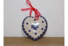 Julehjerte Nostalgi c8 hjde 9 cm