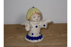 Keramikengel med bne arme i Nostalgi 1 Hjde 9 cm.