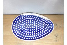 Hndmalet oval fad/tallerken 25 cm. - Nostalgi 7