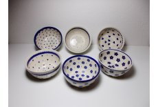 6 blandede skle dia. 13 cm i Nostalgi