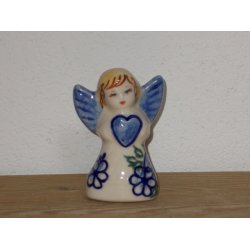 Keramikengel i Nostalgi c28 Hjde 7 cm.