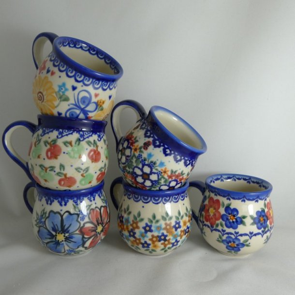 6 Unika Krus 20 cl rde nuancer